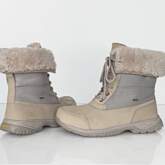 UGG Vibram Adirondack III Cuffable Leather Waterproof Boots Men SIZE 8.5 - Picture 10 of 11